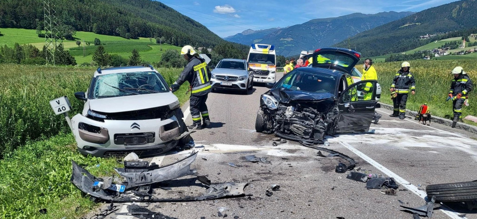 Grave incidente sulla statale Val Pusteria: 3 i veicoli coinvolti nello scontro